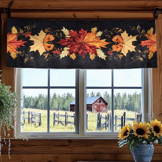 Autumn Reverie WN2807008CL Quilted Valance