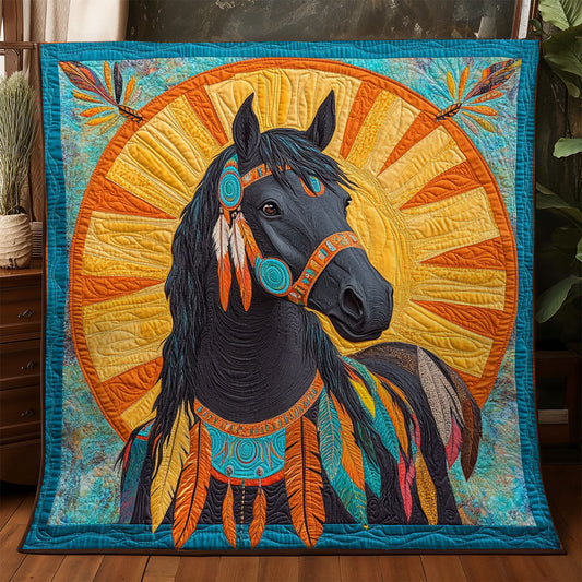 Horse Native WX1906017CL Quilt