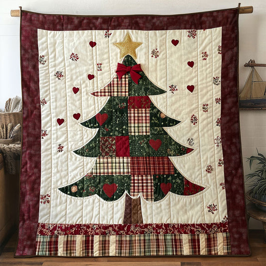 Holiday Hearth Christmas Tree WN1211058CL Quilt