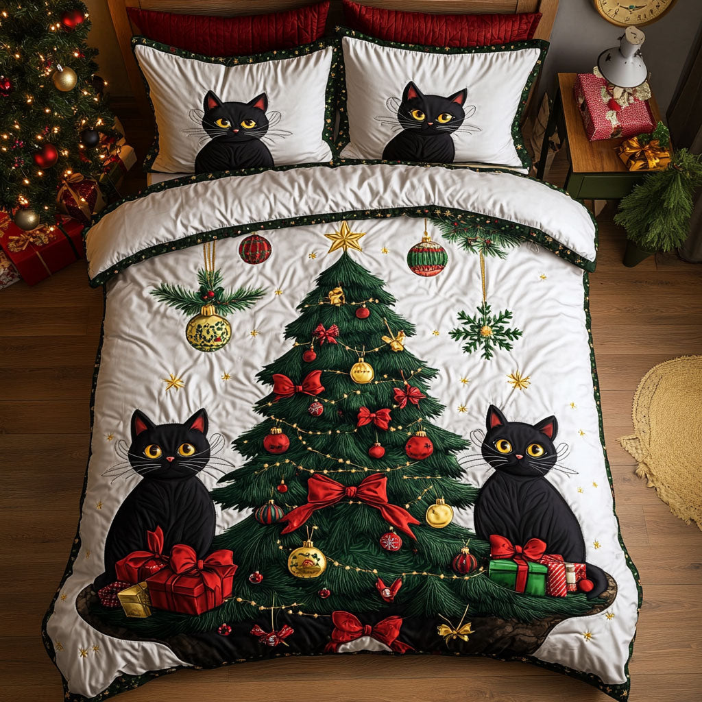 Christmas Cat CW0711022CL Duvet Cover Set