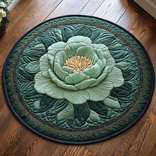 Petal Harmony CP0912059CL Quilted Round Mat