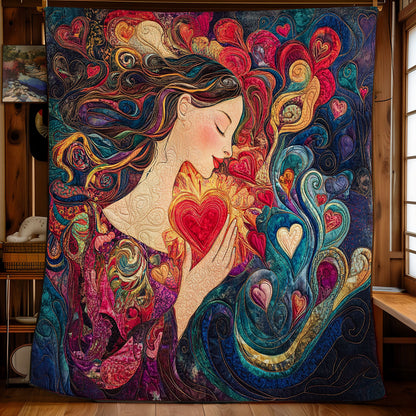 Heart Women WY0901033CL Quilt