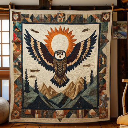 Owl Native American WN2711004CL Quilt