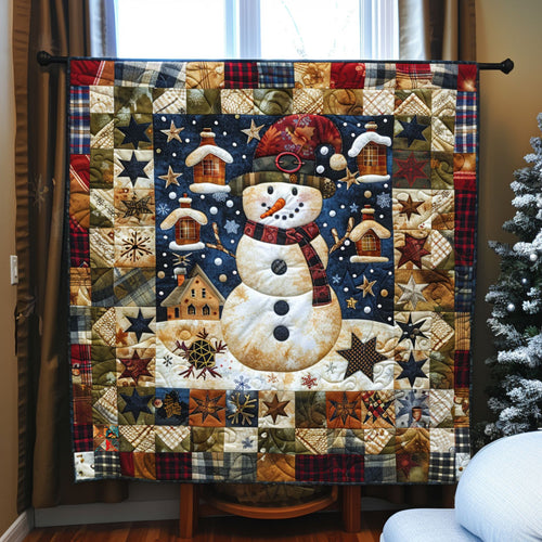 Christmas Snowman WJ2110013CL Quilt