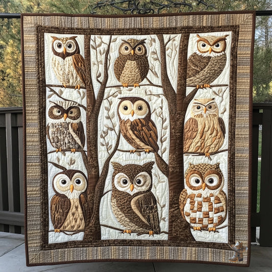 Owl In The Tree WU3010002CL Quilt
