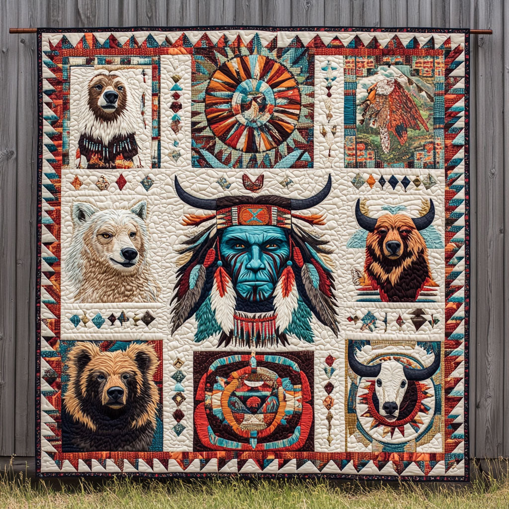 Native Warrior WN2008086CL Quilt