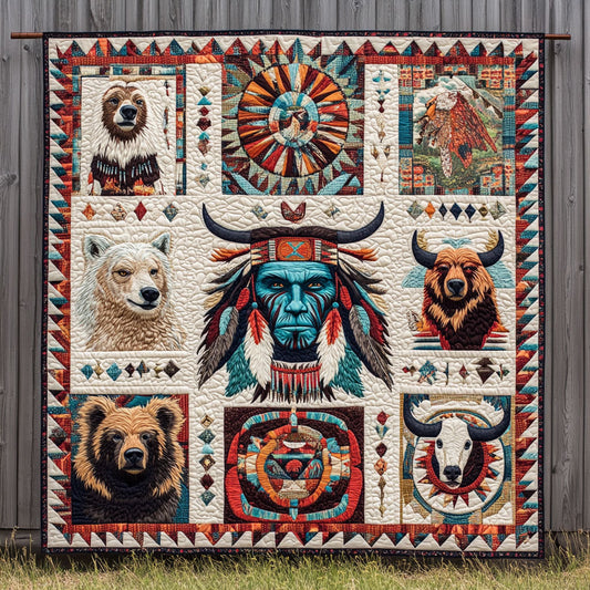 Native Warrior WN2008086CL Quilt