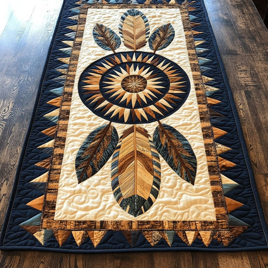 Native American Spirit WY2605029CL Quilted Table Runner
