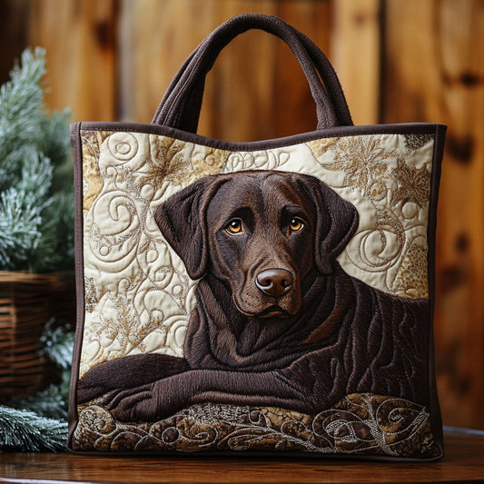 Cozy Labrador CW3010008CL Quilted Tote Bag