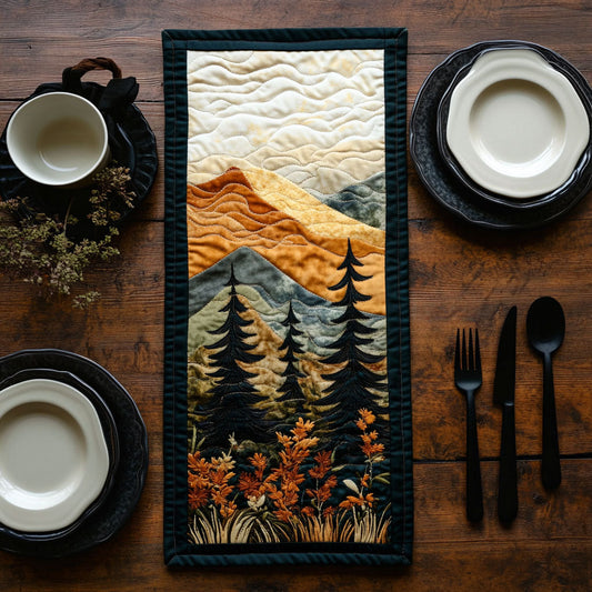 Mountain View WX0606031CL Quilted Table Runner