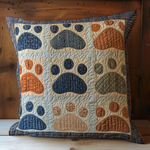 Dog Paws WY0402062CL Quilt Pillow Case