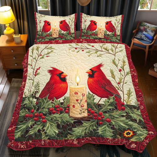 Candle Cardinal Festive WP2111003CL Duvet Cover Set