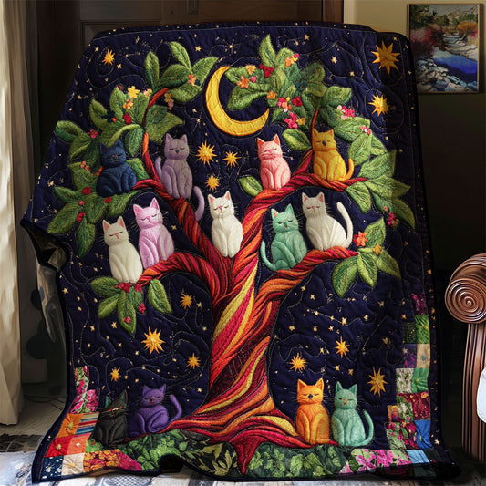 Cathedral Of The Cats WJ3107020CL Quilt