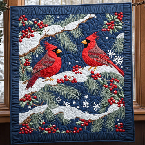 Crimson Winter CP1808081CL Quilt