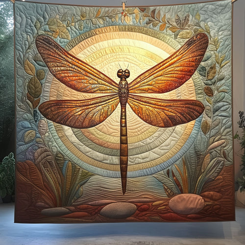 Ancient River Dragonfly LT0310013CL Quilt