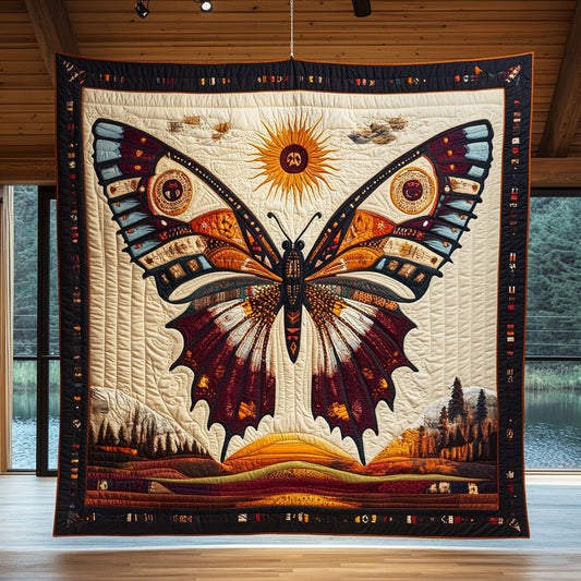 Tribal Butterfly CW1007042CL Quilt