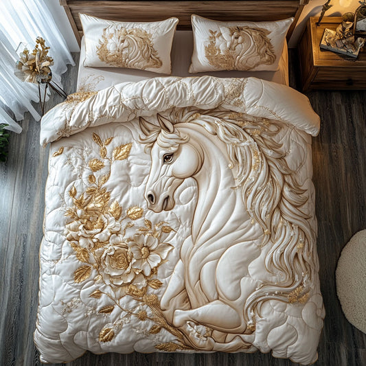 White Horse WY2402048CL Duvet Cover Set