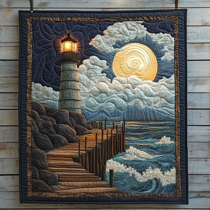The Way To Lighthouse WY0508049CL Quilt
