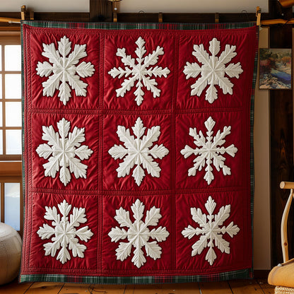 Holiday Snowflake Patch WN1107034CL Quilt