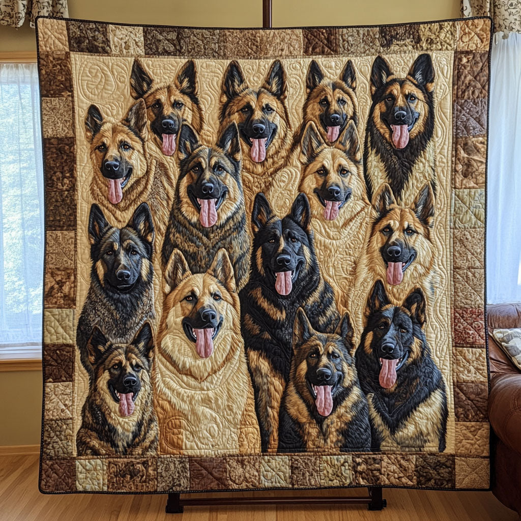 German Shepherd Dream CW0512017CL Quilt