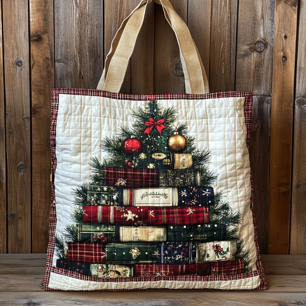 Starry Story Book WN1711072CL Quilted Tote Bag