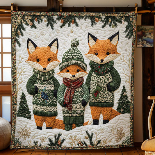 Cozy Fox Friends WN1812016CL Quilt