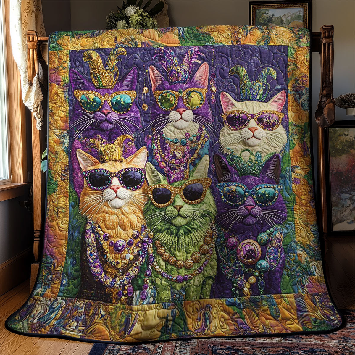 Mystic Cat WN1403072CL Quilt