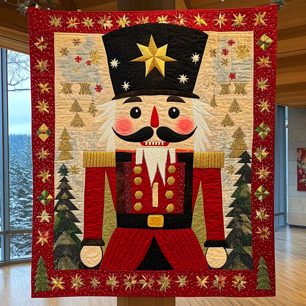 Golden Star Nutcracker CW2208052CL Quilt
