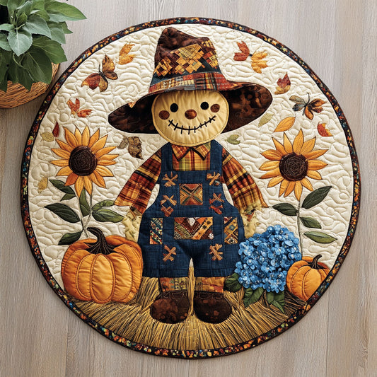 Autumn Buddy CW0207002CL Quilted Round Mat