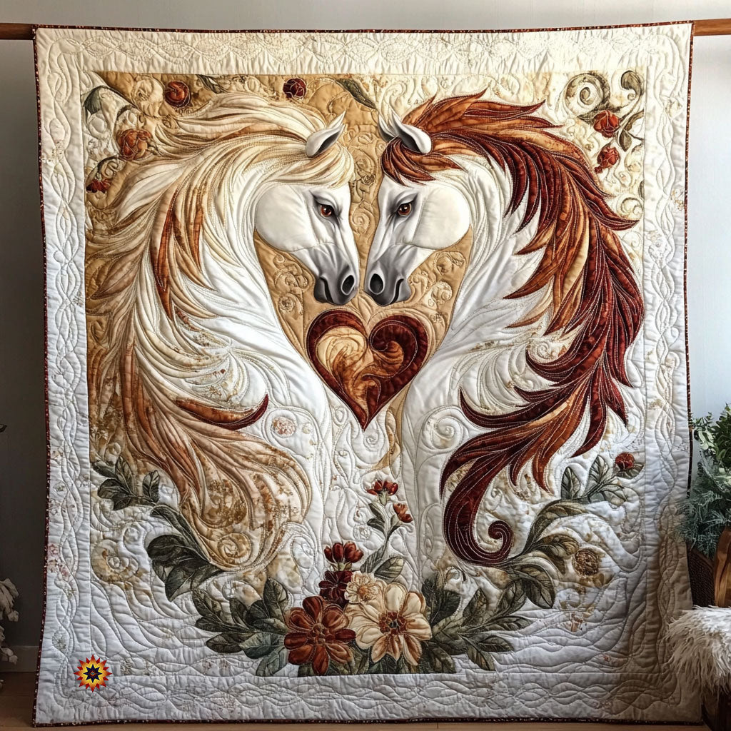 Harmony Of The Heart WJ1812013CL Quilt