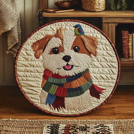 Happy Dog WN2103007CL Quilted Round Mat