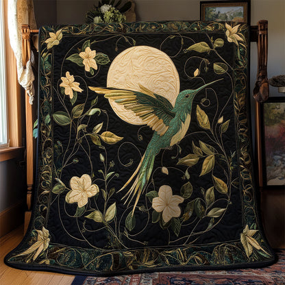 Hummingbird And Moon WY0503112CL Quilt