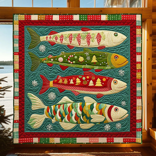 Whimsical Fish CW0411016CL Quilt