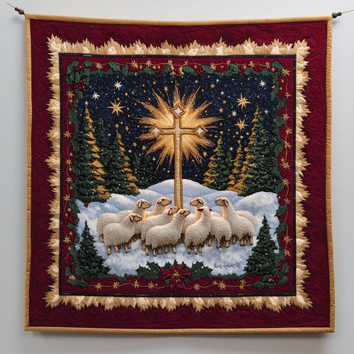 Silent Night Sheep WN3010057CL Quilt
