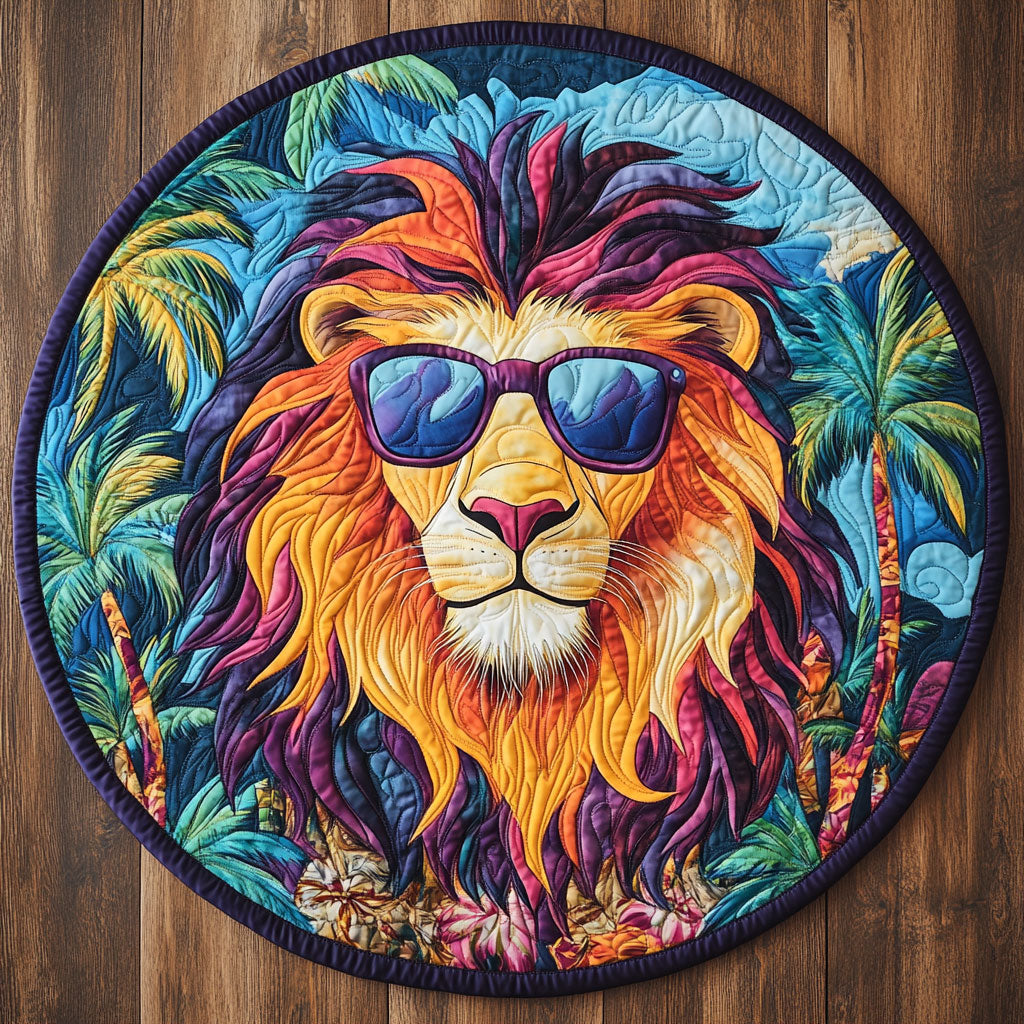 Cool Lion CW1405076CL Quilted Round Mat
