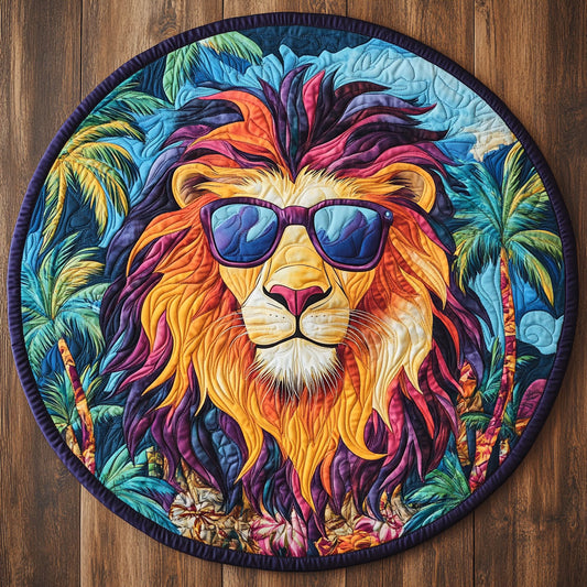 Cool Lion CW1405076CL Quilted Round Mat