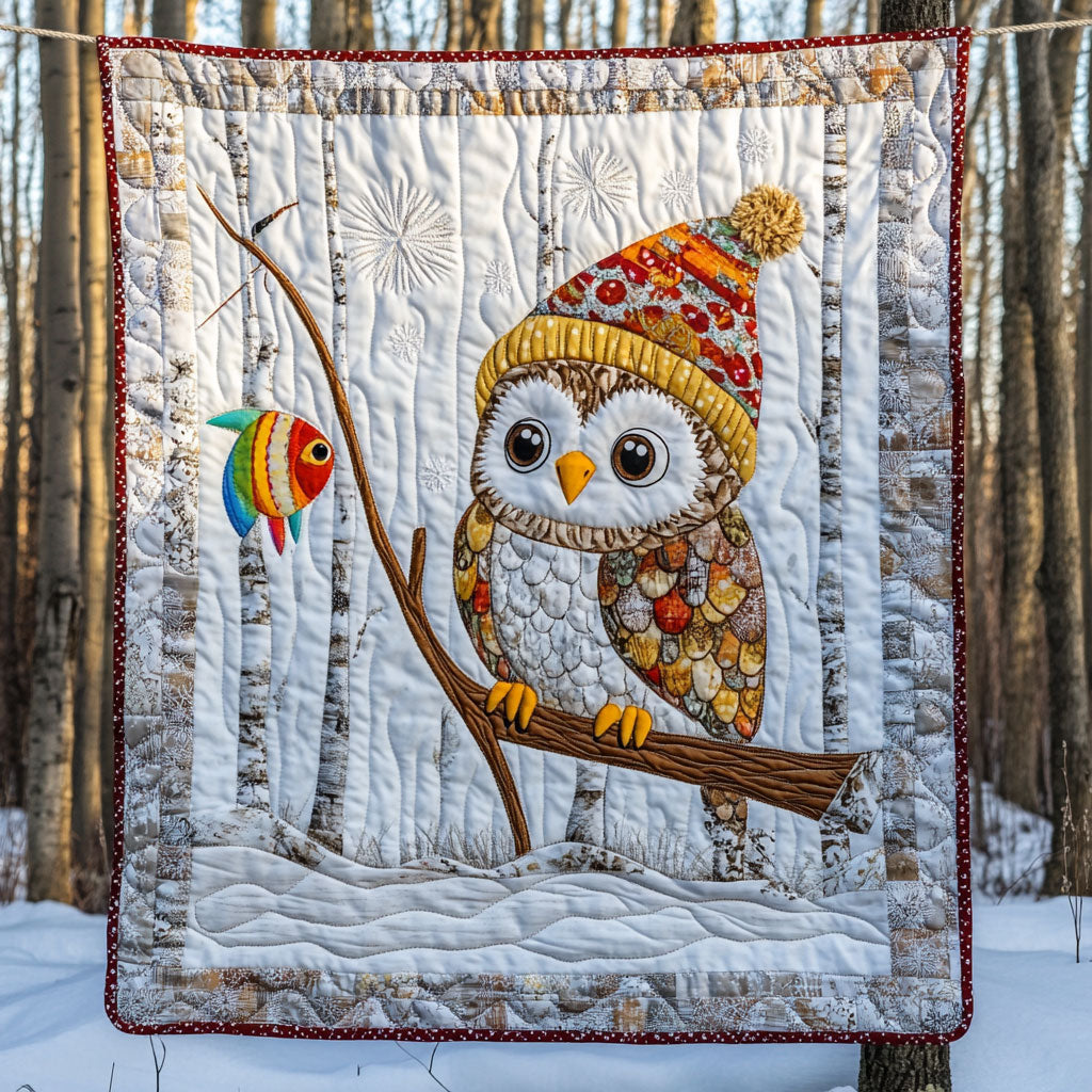 Owl Winter WT1501002CL Quilt