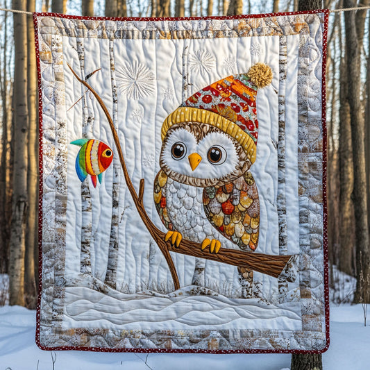 Owl Winter WT1501002CL Quilt