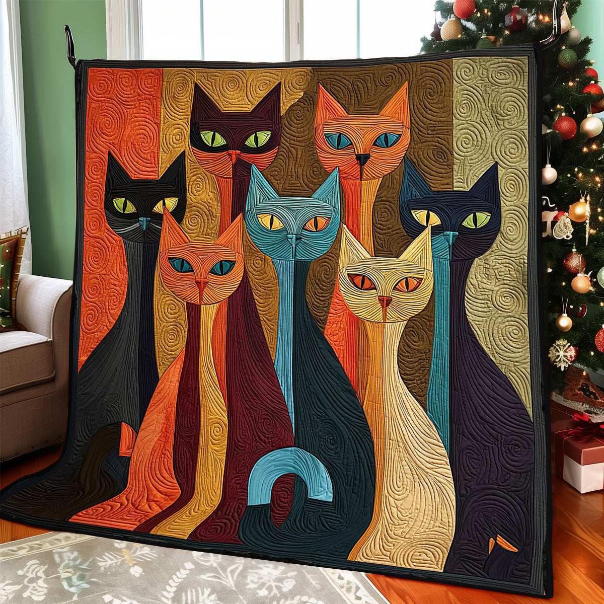 Modern Purr CP1111031CL Quilt