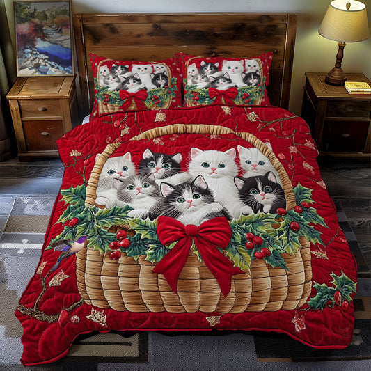 Basket Of Kitten WY0612042CL Duvet Cover Set