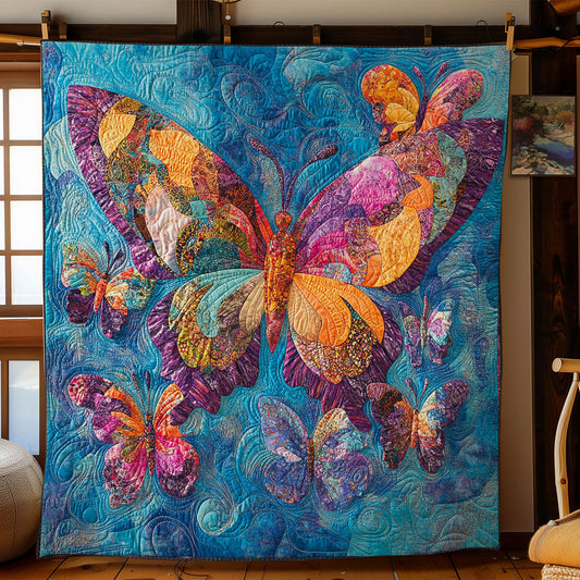 Butterflies WY1202080CL Quilt