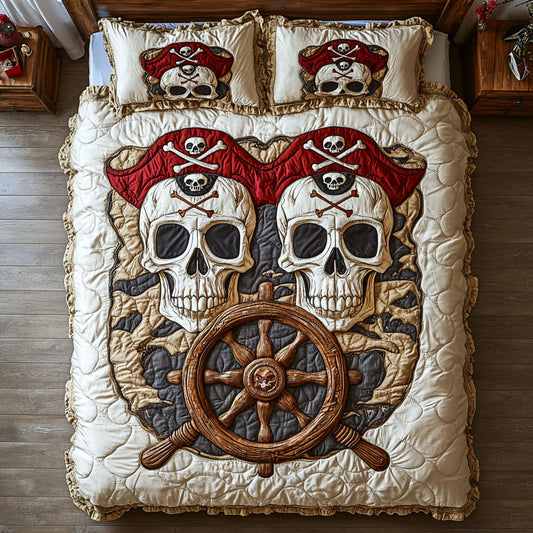 Twin Skulls CP0609058CL Duvet Cover Set