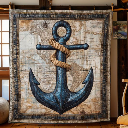 Seafarer’s Anchor WN0602011CL Quilt