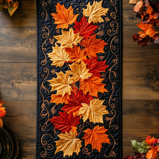 Leaflight Path WN2807069CL Quilted Table Runner