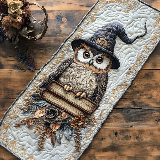 Feathers & Folios CP1305012CL Quilted Table Runner