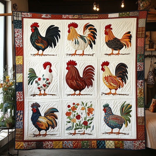 A Fine Flock WY2708023CL Quilt