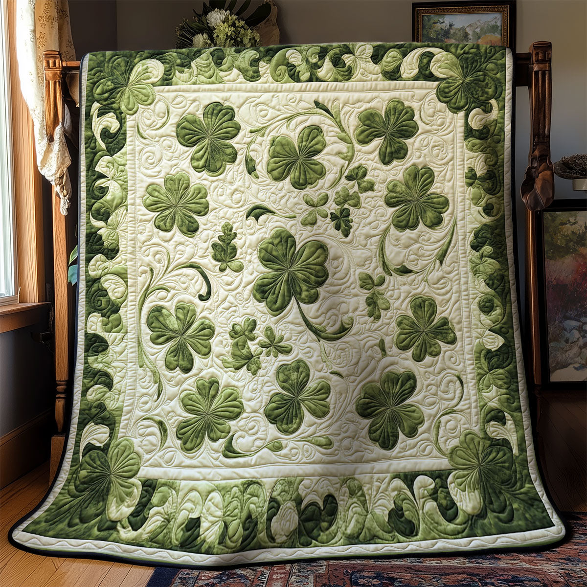 Clover Garden WY2201055CL Quilt