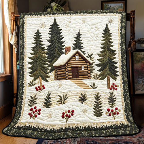 Snow Forest Woodhouse WP3012030CL Quilt