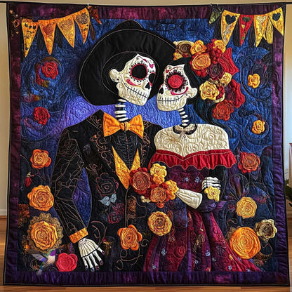 Day Of The Dead Romance WN2810018CL Quilt