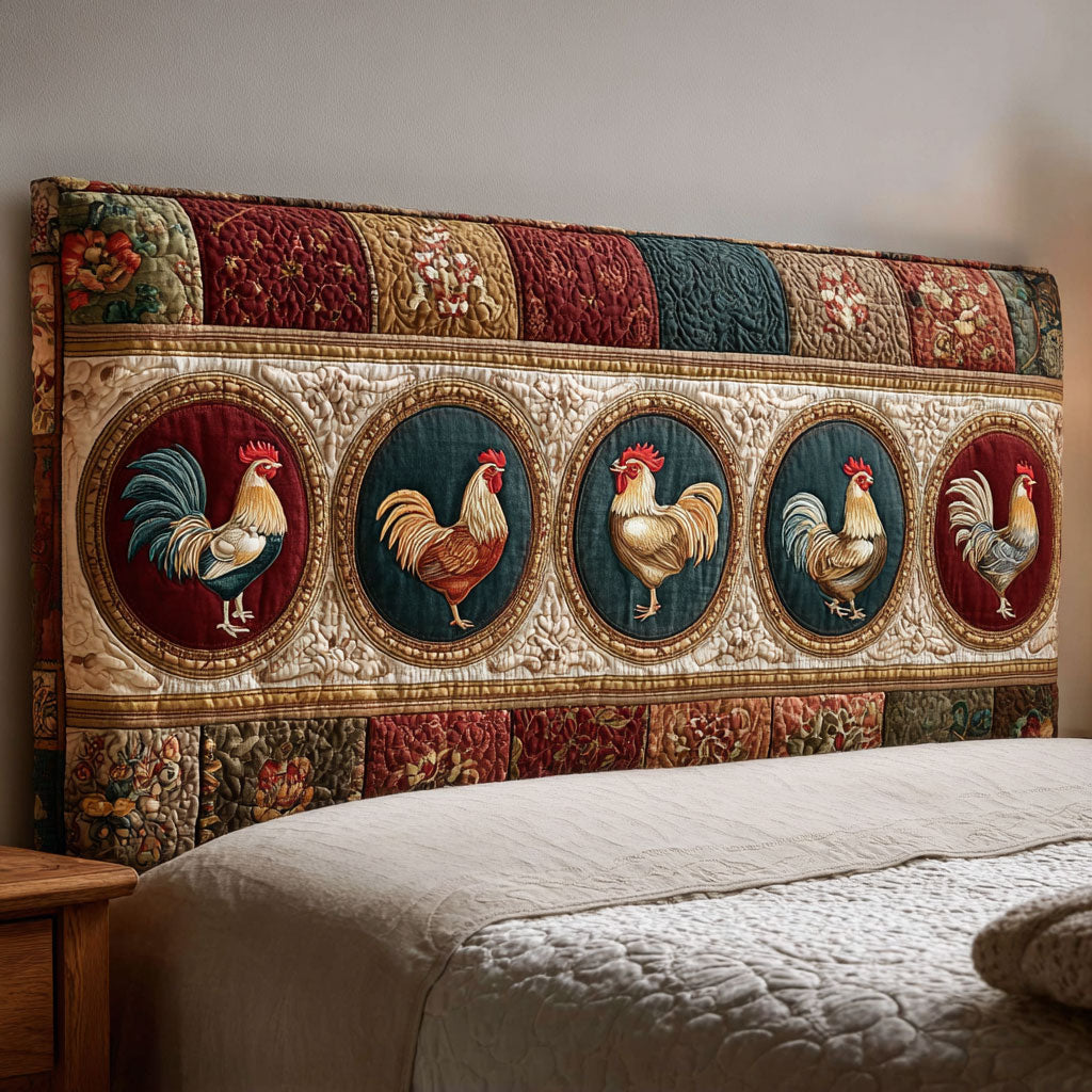 Golden Cockerels CP2212018CL Quilted Headboard Slipcover